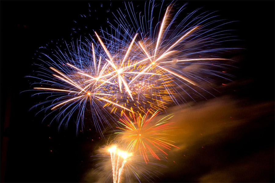 3D Fireworks